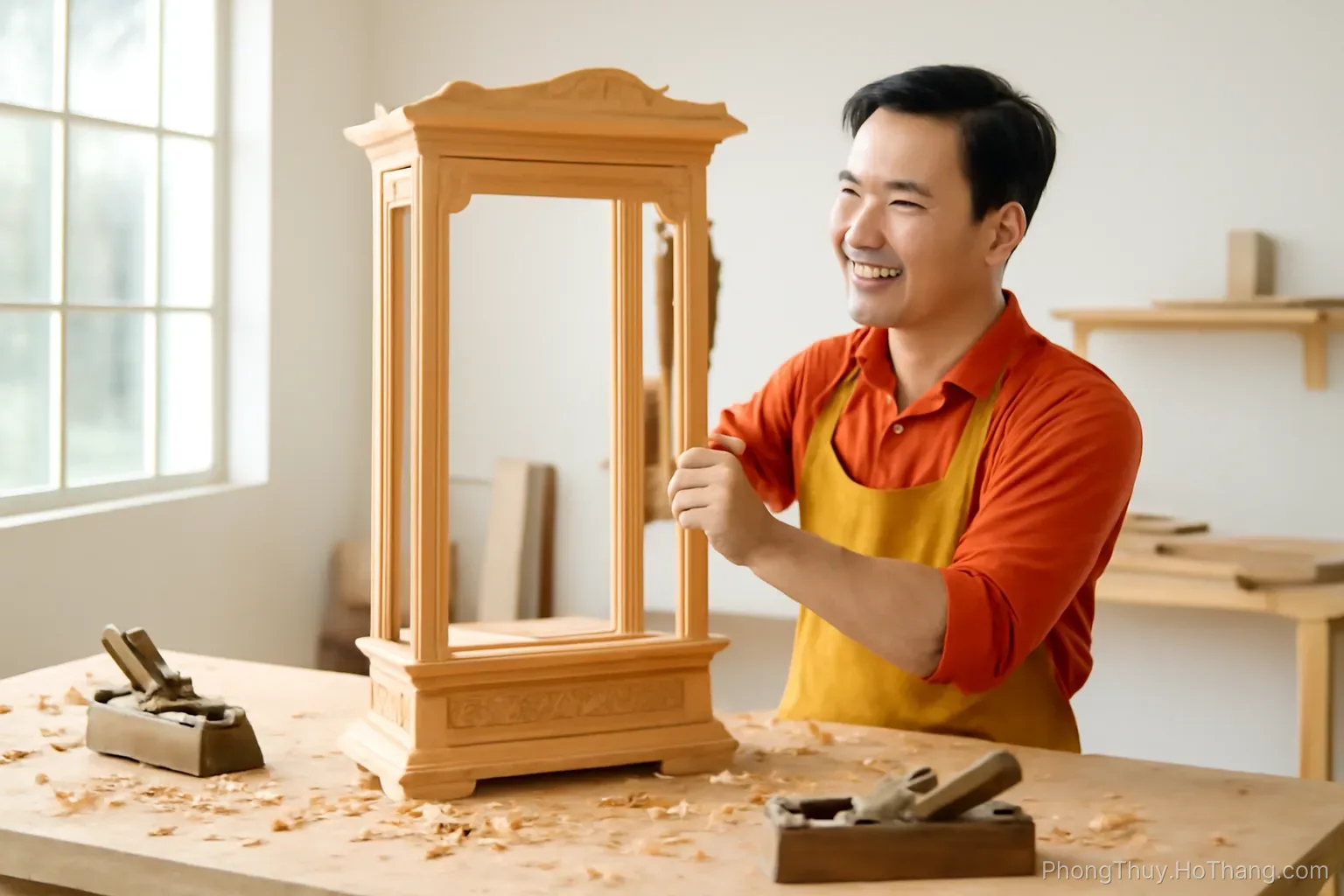 Bàn thờ trong căn hộ bốn mươi mét: bài toán không gian mà kiến trúc bỏ trống